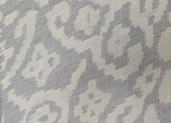 Upholstery Fabric Aztec Style in Grey/Cream